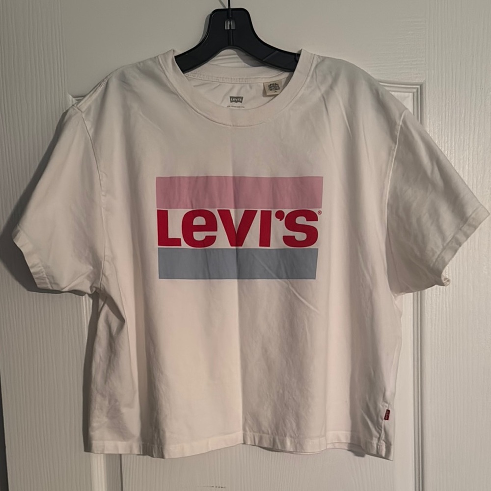 Levi's White T-Shirt with Logo
